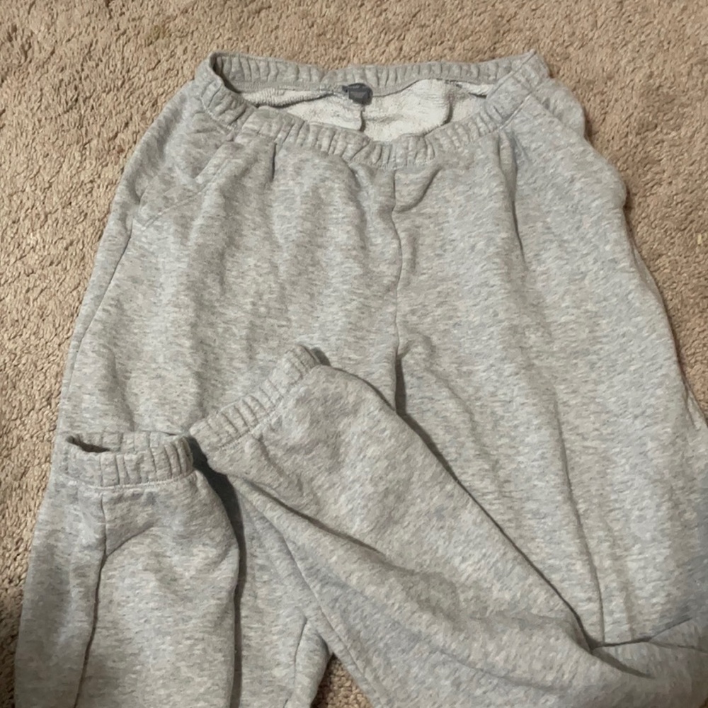grey sweats